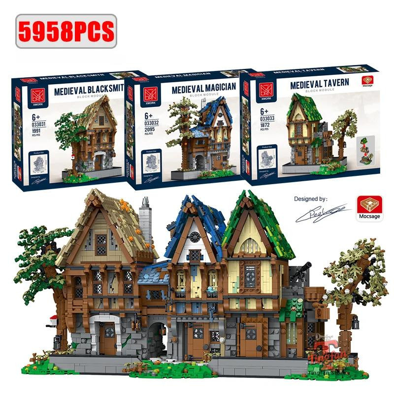 LEGO Mittelalterliche Schmiedewerkstätten Modelle, Bausteine, ab 14 Jahren - Bild 2