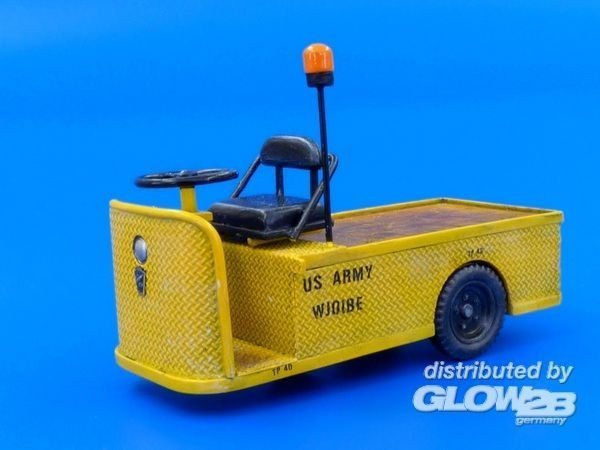 Plusmodel U.S.Electric cart C4-32 Mule, Fahrzeug, 1:35, Metall, Gelb - Bild 1