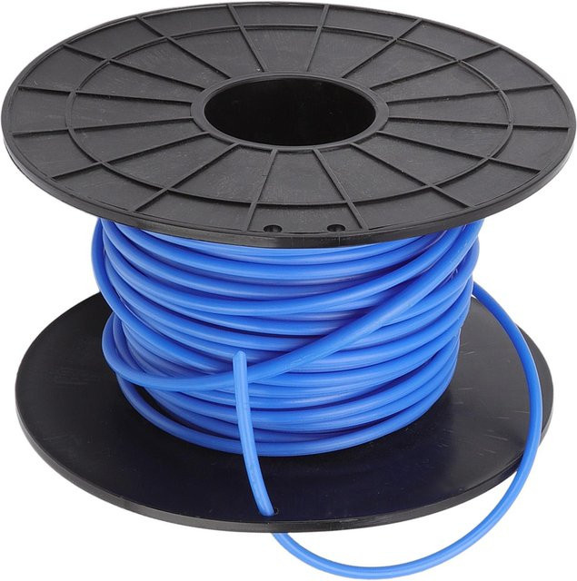 Kkmoon Trimmerfaden aus Nylon in Blau, rund, 4 mm Durchmesser, 30 m Länge - Bild 1