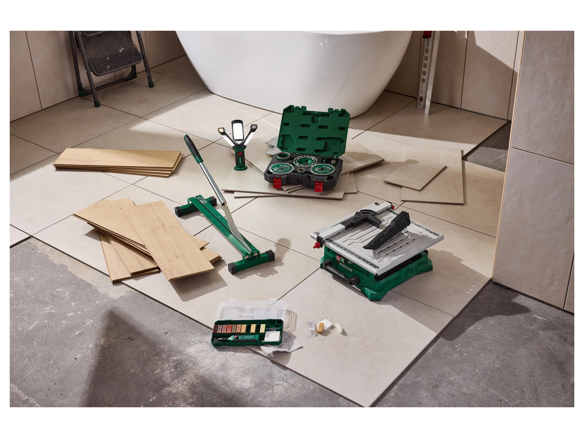 PARKSIDE Fliesen-Werkzeugkoffer, 9-teilig, Grün - Bild 2