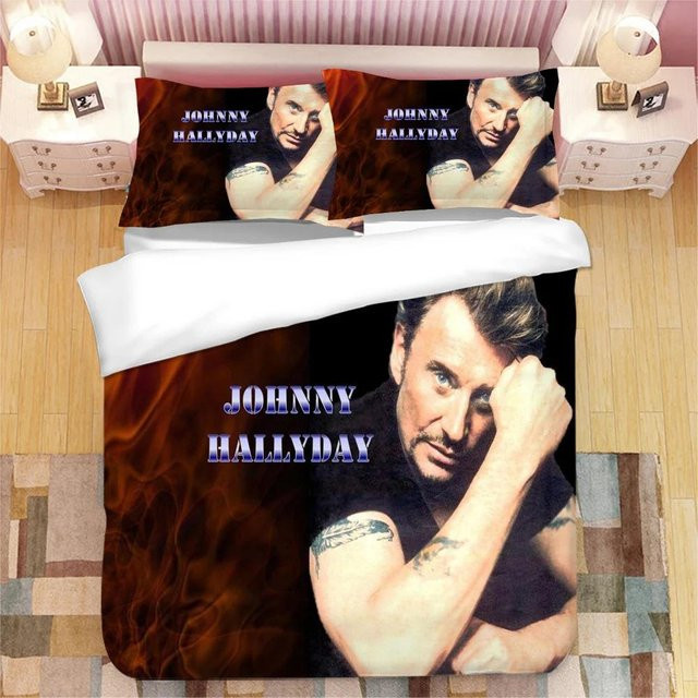 Bettwäsche Set Your Warm Home aus Mikrofaser mit Motiv, Farbe Schwarz, B/H: 135 x 200 cm - Bild 1