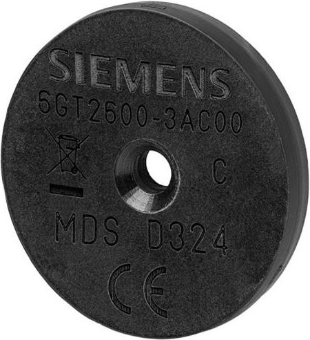 Siemens HF-IC Transponder in Schwarz 6GT2600-3AC00 - Bild 1