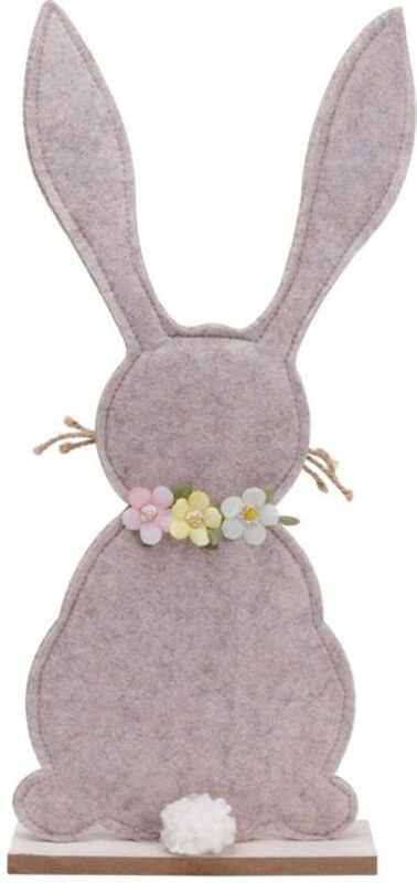 Trendline Osterhase Dekofigur in Braun und Grau, Höhe: 45 cm - Bild 1