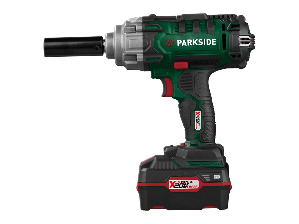 PARKSIDE 20 V Akku-Drehschlagschrauber PASSK 20-Li C4 in Grün mit Akku und Ladegerät - Bild 2