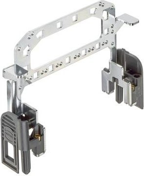 Harting Griffblech Rastelement aus Kunststoff in Silber (09000325610) - Bild 1