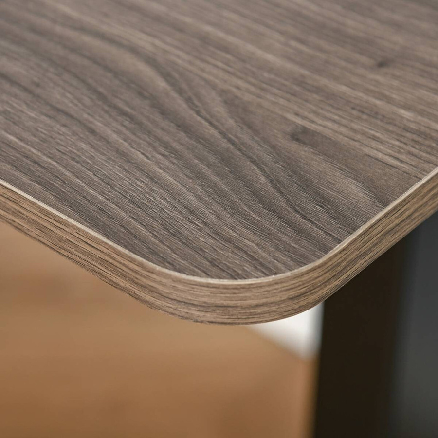 Vinsetto Elektrischer Schreibtisch höhenverstellbar in Schwarz und Natur Holz Nachbildung B/T/H: 140 x 70 x 72-116 cm - Bild 2