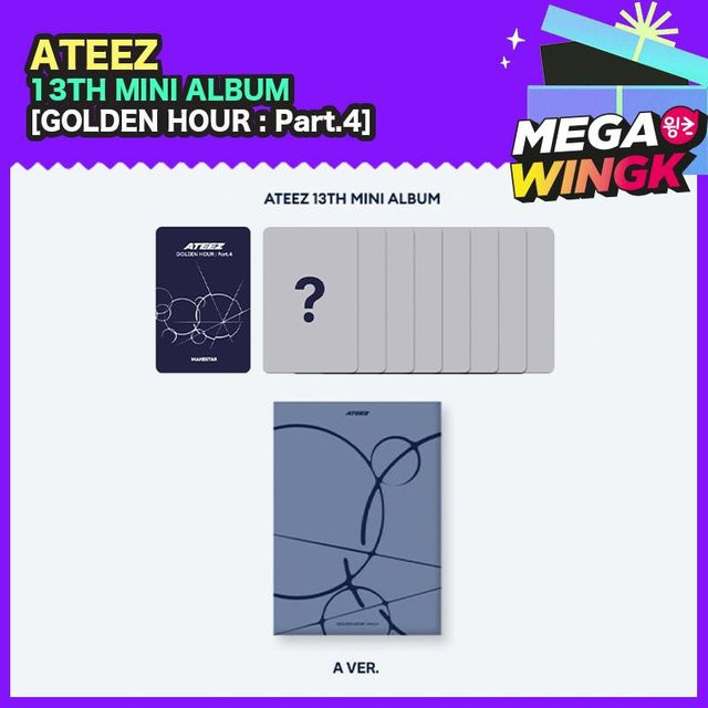 ATEEZ – Goldene Stunde: Teil 4 (13. Mini-Album), A Ver., CD - Bild 1