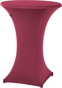GARDAMO Stehtischhusse HUSSE in Weinrot für Höhen von 70-85 cm und 110 cm - Bild 1