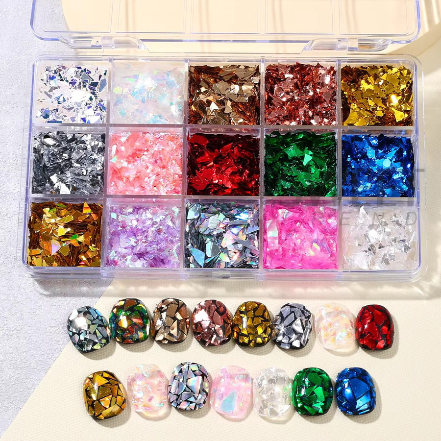 SWEET TREND Nagelglitzerflocken, schimmernd - Bild 3