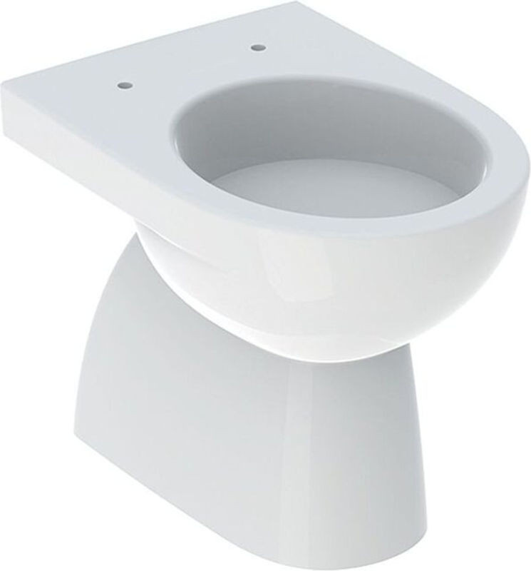 Geberit Renova Stand-WC Tiefspüler aus Keramik, Weiß, Tiefe: 53,5 cm - Bild 1