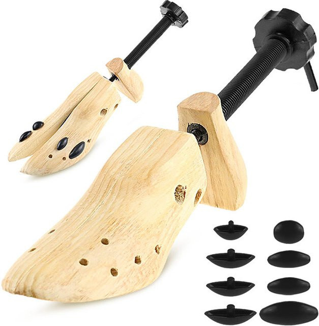 Sawol Schuhformer aus Holz mit 2-Wege-System für Damen und Herren in Braun - Bild 1