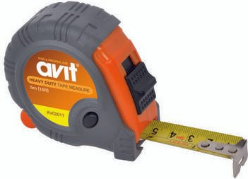 AVIT Maßband AV02011 mit 5m Stahlband in Orange - Bild 1