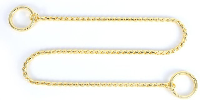 TOMTOP JMS Halskette, Schlangen Kette, Gold, 4 mm, 50 cm, Unisex - Bild 1