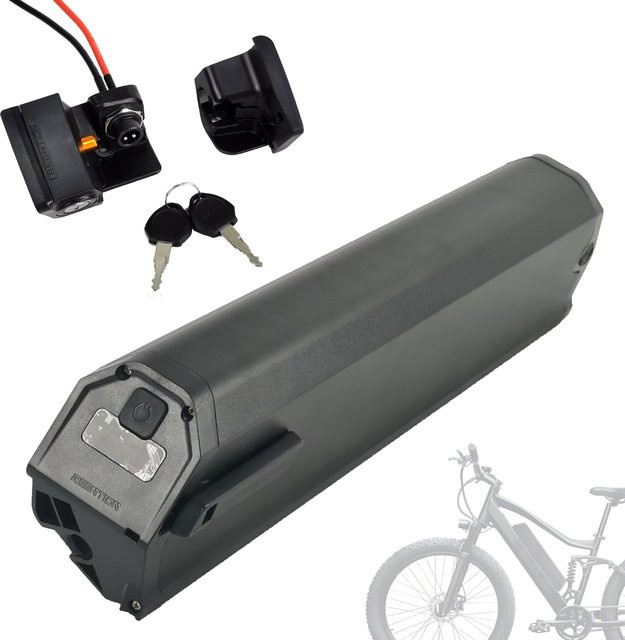 Reention Dorado Ersatz-E-Bike-Akku 48 V, 10,4 Ah oder 14 Ah, Schwarz, passend für Aventon Pace 500, Eahora AM100/AM200 und Rambo 750XP Krusader - Bild 1