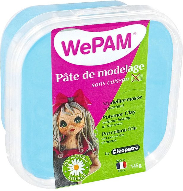 WePAM Modelliermasse Azur Blau - Bild 1