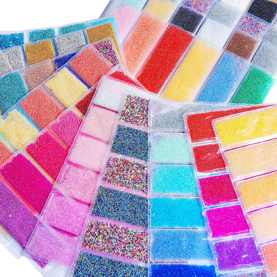 Art lalic Nail Art Glitzerperlen, 16 Stück, Glänzend - Bild 2