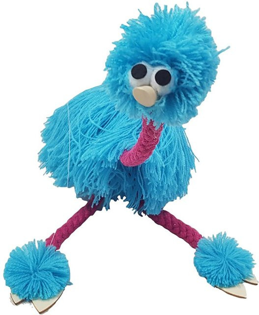 BC Pet Supplies Fadenpuppe Strauß, Puppenspielzeug, ab 14 Jahren - Bild 1