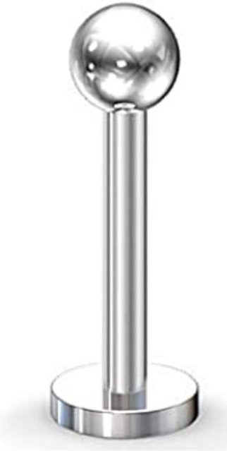 YULIN Piercing Stecker, Edelstahl, Silber, Damen, 12mm - Bild 1