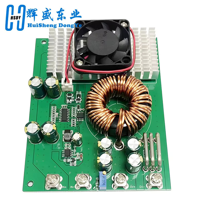 HUISHENGYUFA Step Down Modul Buck Converter 1000W 50A Breitspannungsstabilisator DC 25V-90V zu DC 2,5V-50V - Bild 2