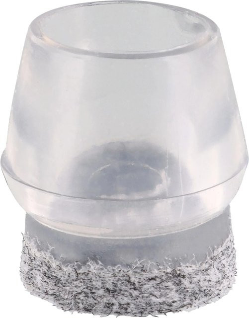 Wagner Kappen-Set EH0555 aus Kunststoff, 4-teilig, Transparent/Grau, Durchmesser: 15 mm x 17 mm x 19 mm - Bild 1