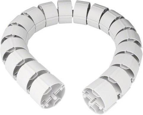 Hager RK17035 Rundkette aus Kunststoff in Grau oder Weiß, Länge: 1000 mm, Breite: 70 mm - Bild 1