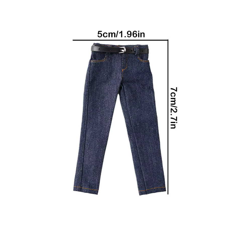TBLeague Soldat Actionfigur Körpermodell, Zubehör, 1/6, Jeans Overalls Arbeitshosen, Sportschuhe - Bild 2