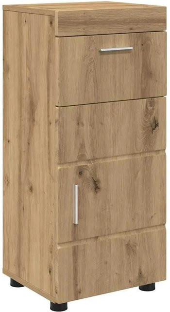 vidaXL Badezimmerschrank-Set TULUM in Artisan-Eiche, Braun, B: 37 cm, T: 31,5 cm, H: 82 cm - Bild 1