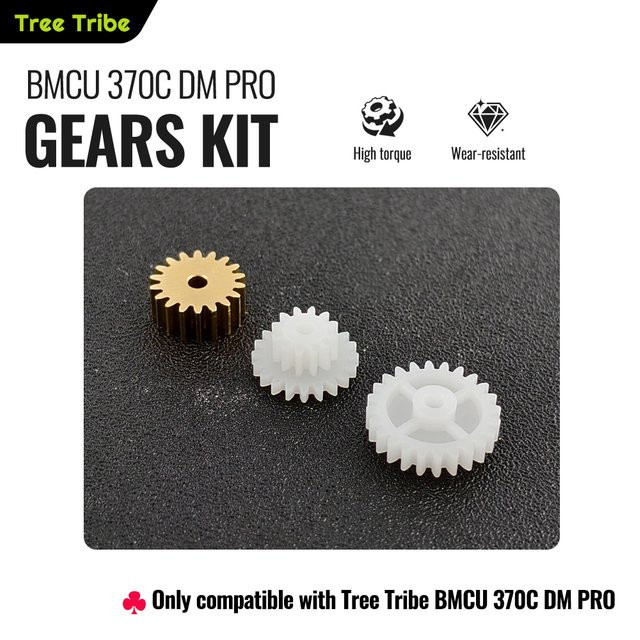 Tree Tribe Extruder-Upgrade-Zahnräder für BMCU 370C DM PRO Mehrfarbendruck kompatibel mit A1 Mini - Bild 1