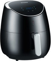 Severin Heißluftfritteuse FR 2445 XXL in Schwarz und Silber - Bild 1