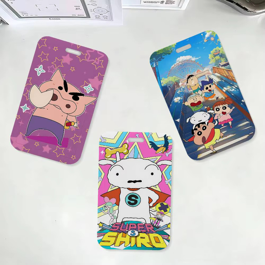 Crayon S Shin-Chan Ausweishalter mit Umhängeband für Büro und Schule - Bild 2