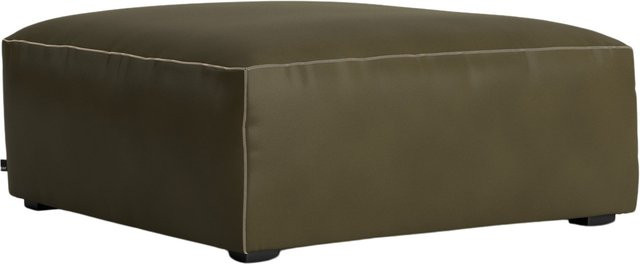 HAY Mags Soft Ottoman X Small Polsterhocker in Grün mit skandinavischem Design - Bild 1