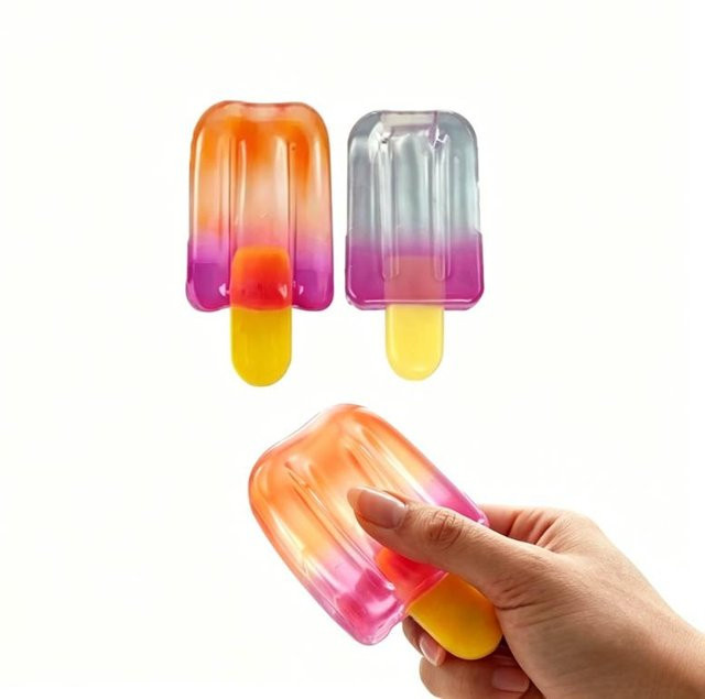 NEEDOH Sommer Eis Fidget Squishy, TPR Knet-Sensorisches Stressabbau-Spielzeug - Bild 1