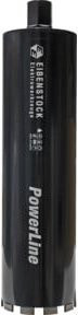 Eibenstock Diamant-Nass-Bohrkrone PowerLine 1¼" in Schwarz, Durchmesser: 132 mm, Nutzlänge: 450 mm, 10 Segmente - Bild 1