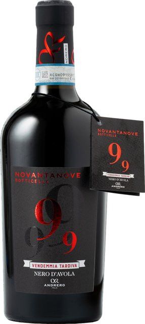Andrero 99 Botticelle Nero d’Avola Rotwein, Sizilien, 2023, trocken, 0,75 l - Bild 1