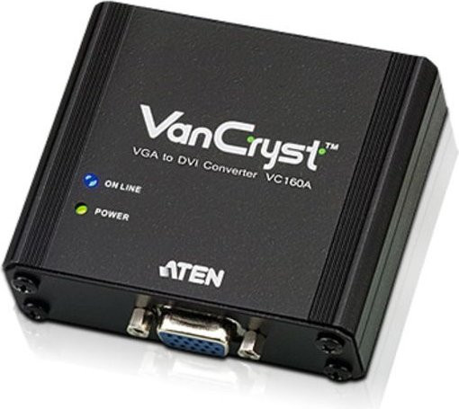 ATEN VC160A VGA zu DVI Video Converter in Schwarz - Bild 1