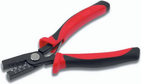 Cimco Presszange 101907 für Aderendhülsen und Zwillingsaderendhülsen 1,5 bis 6 mm², rot - Bild 1