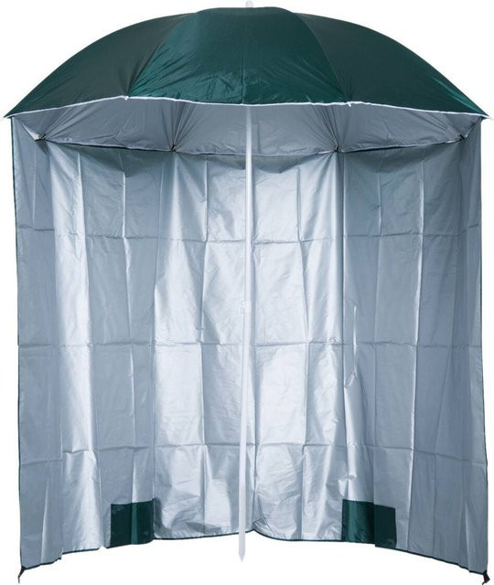 Outsunny Sonnenschirm in Grün aus Metall und Polyester, B/T: 200 x 200 cm - Bild 1