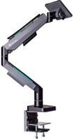 Thermaltake Single RGB Gaming Monitor Arm Monitorhalterung in Schwarz - Bild 1
