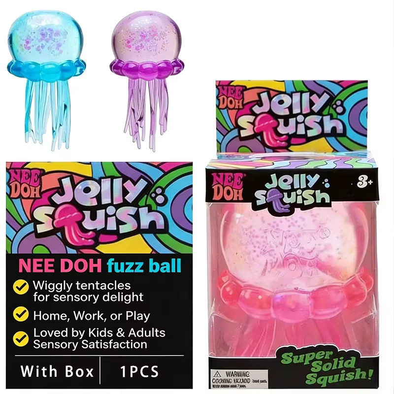 Schylling Quallen & Maltose, Sensorisches Fidget-Spielzeug, Blind Box, ab 3 Jahren - Bild 2
