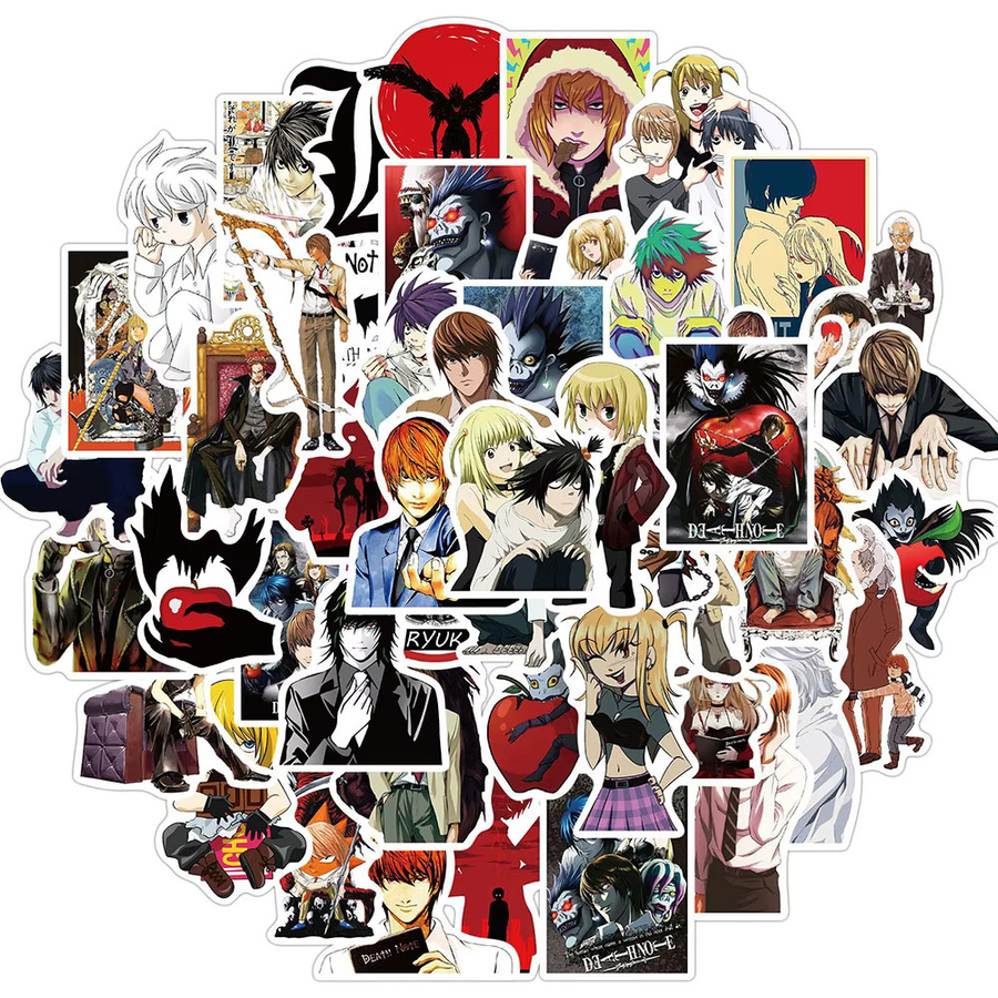 Bandai Death Note Anime Cartoon-Aufkleber, Bunt / Mehrfarbig - Bild 2