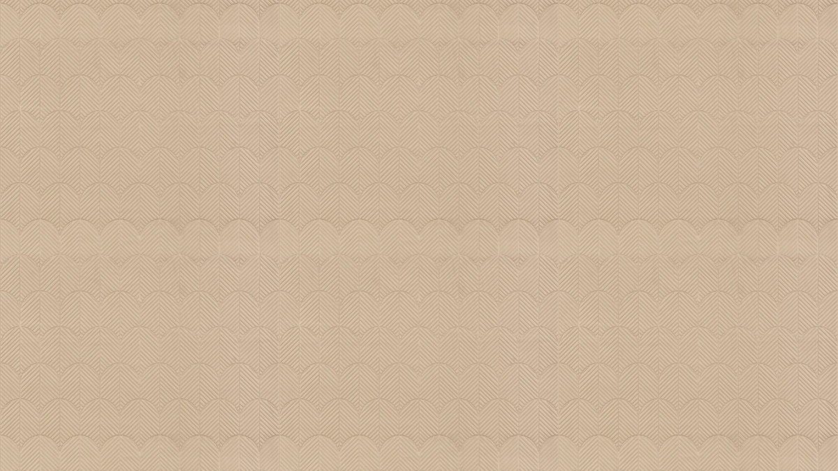 Arte International Tapete Anicca in Beige mit abstraktem Streifenmuster und Textiloberfläche - Bild 1