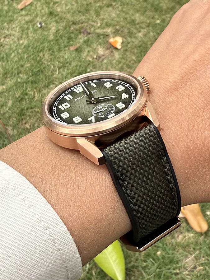 Specht & Söhne Herrenuhr, Automatik, Edelstahl, Saphirglas, Bicolor - Bild 2