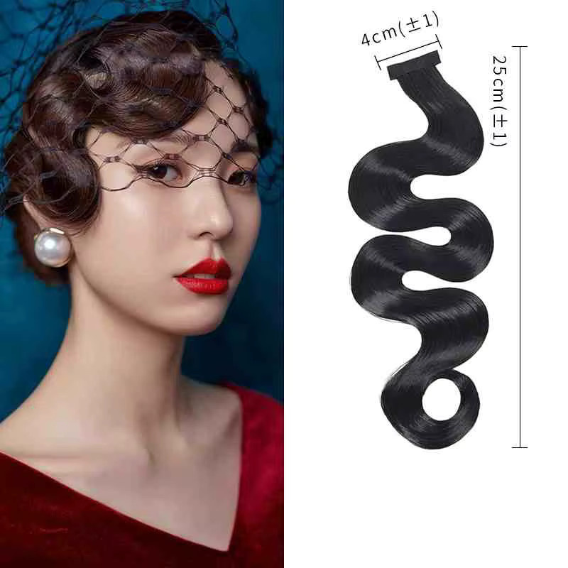 AOOSOO HAIR Clip-In Haarverlängerung Air Bangs Fransen, Damen - Bild 2