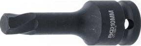 BGS Schraubenausdreher 7004-10 mit 1/2 Zoll Innenvierkant 12,5 mm für defekte Innensechskant 10 mm aus Chrom-Vanadium - Bild 1