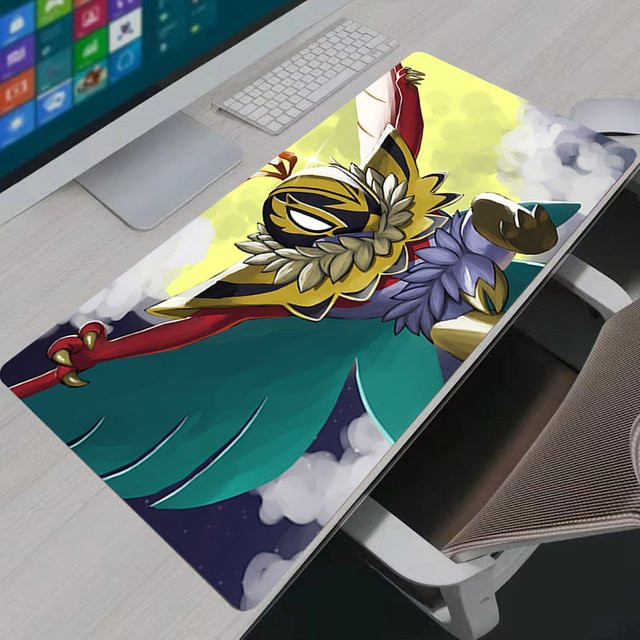 Bandai Hawlucha Mauspad Multicolor für Gamer und Büro - Bild 1