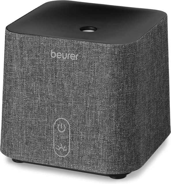 Beurer LA 35 Aroma Diffuser Ultrasonic Mister in Grau mit Lichtfunktion und Duftfach - Bild 1