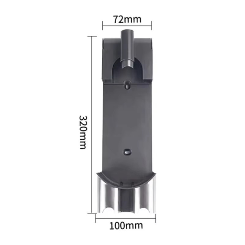 Dyson Wandhalterung für V7 V8 Akku Staubsauger Kompatible Docking Station Ladegerät Halterung in Grau B: 32,0 cm, H: 10,0 cm - Bild 2