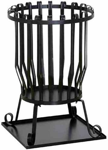 Siena Garden Feuerkorb Schwarz Höhe: 63 cm - Bild 1