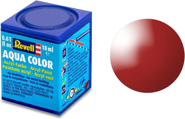 Revell Aqua-Farbe Feuer-Rot, glänzend, 18ml - Bild 3