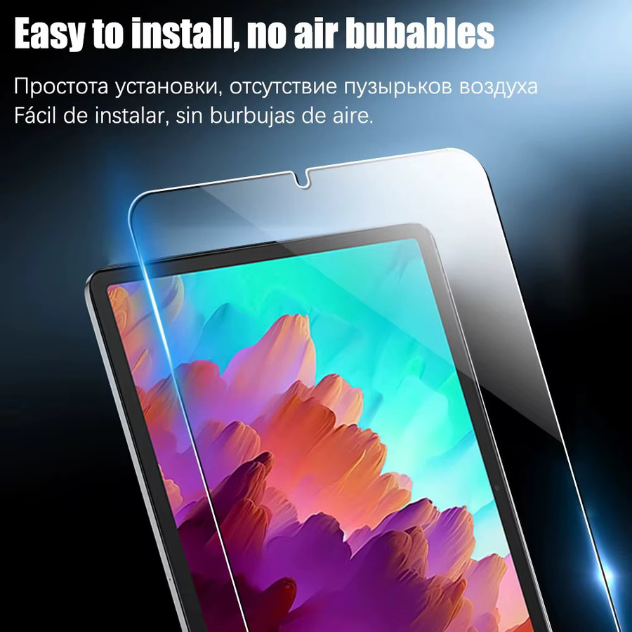 3er-Set Displayschutzfolie aus gehärtetem Glas für Lenovo Xiaoxin Pad Pro 12,7 und Xiaoxin Pad 2024 2025 11 Zoll, transparent - Bild 2
